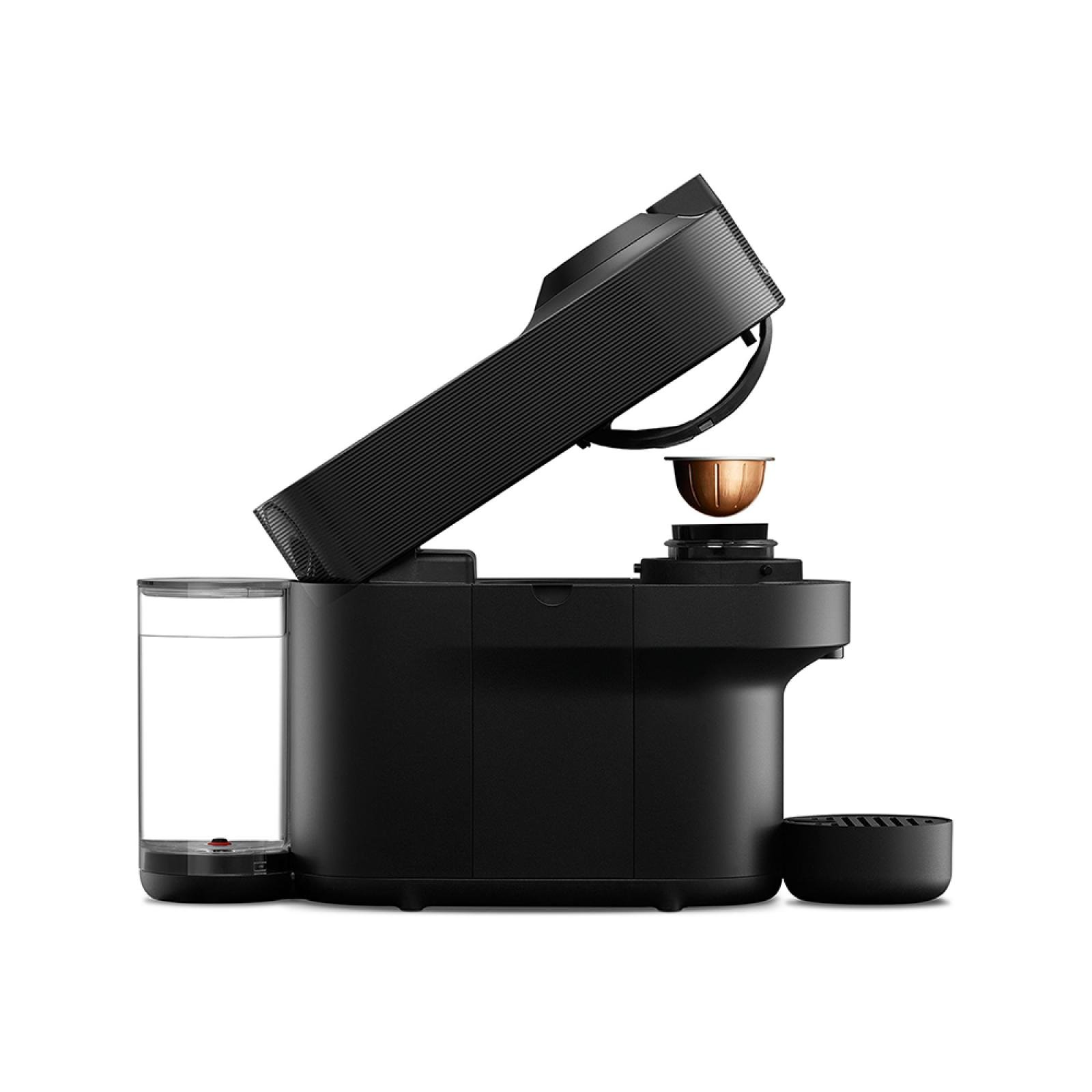 Nespresso Vertuo Pop Coffee Machine With Aeroccino Milk Frother Bundle - Liquorice Black - 90009320