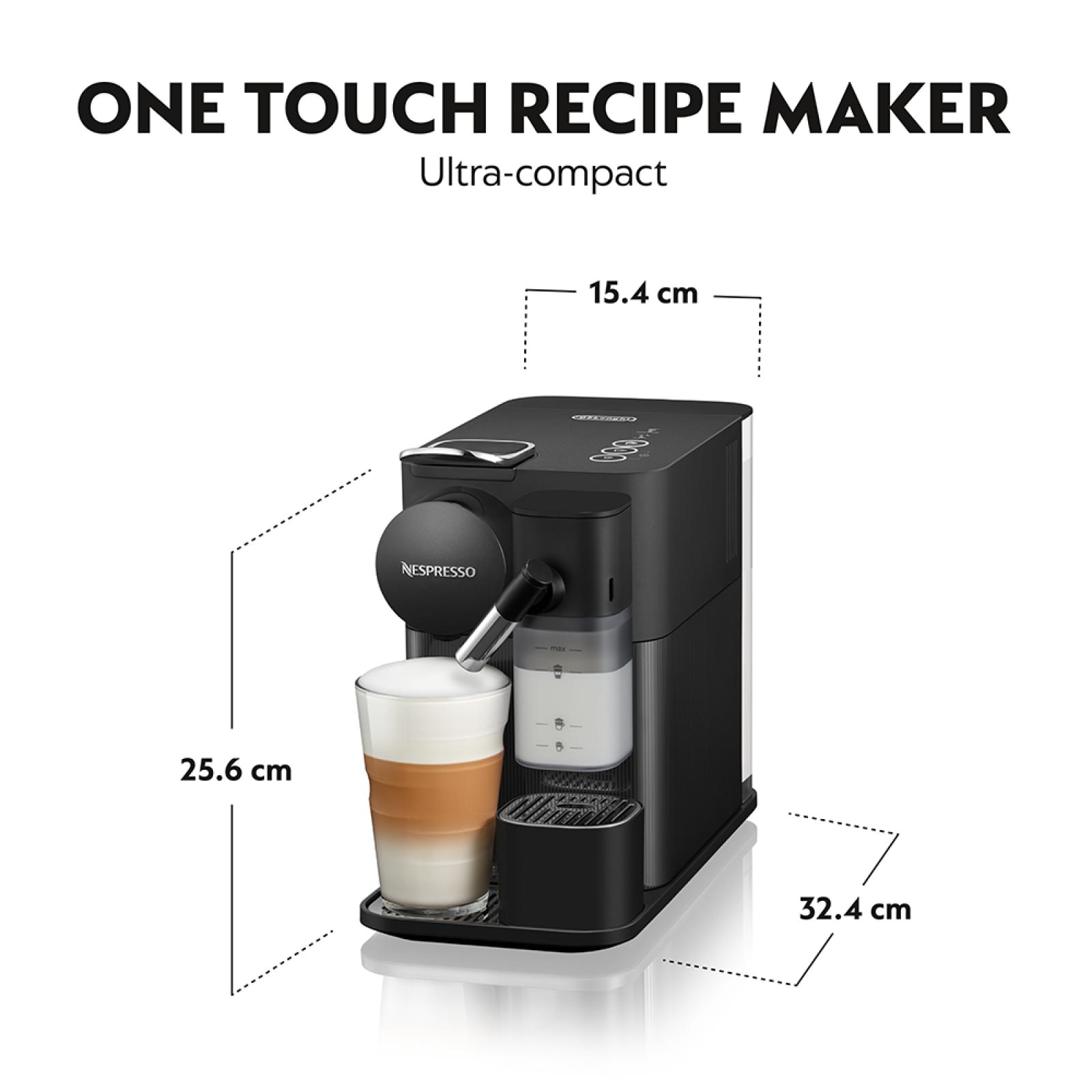Nespresso Lattissima One Coffee Machine - Shadow Black F121-ZA-BK-NE
