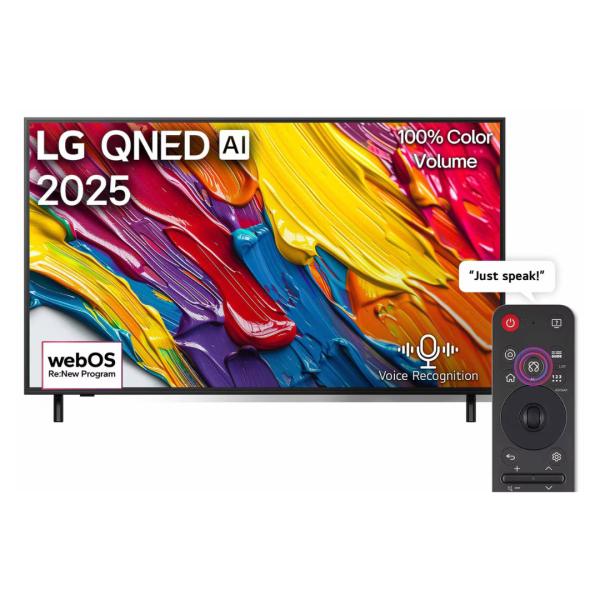 55 inch LG QNED AI QNED82 4K Smart TV AI Magic remote HDR10 webOS25 2025