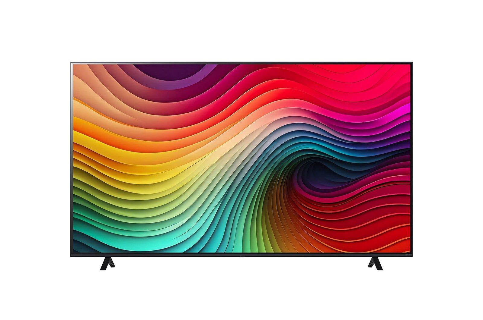 75 Inch LG NanoCell NANO80 4K Smart TV AI Magic remote HDR10 webOS24 2024