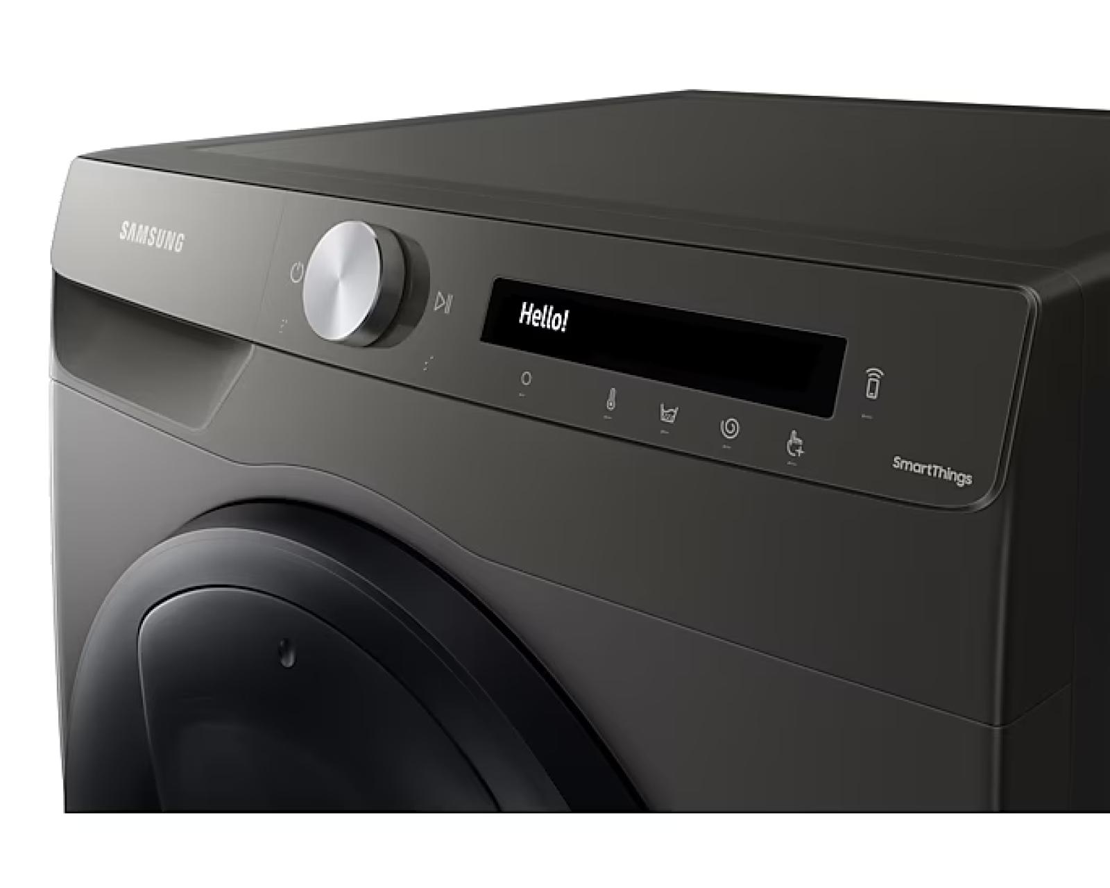 Samsung 9kg Front Loader, With Steam and Eco Bubble Technology, WW90T554DAN