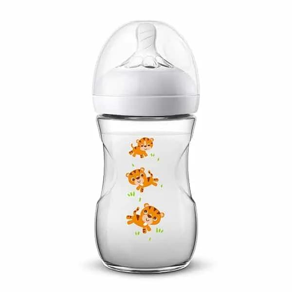 Philips Avent Natural Feeding Bottle 260ml - Tiger SCY903/66