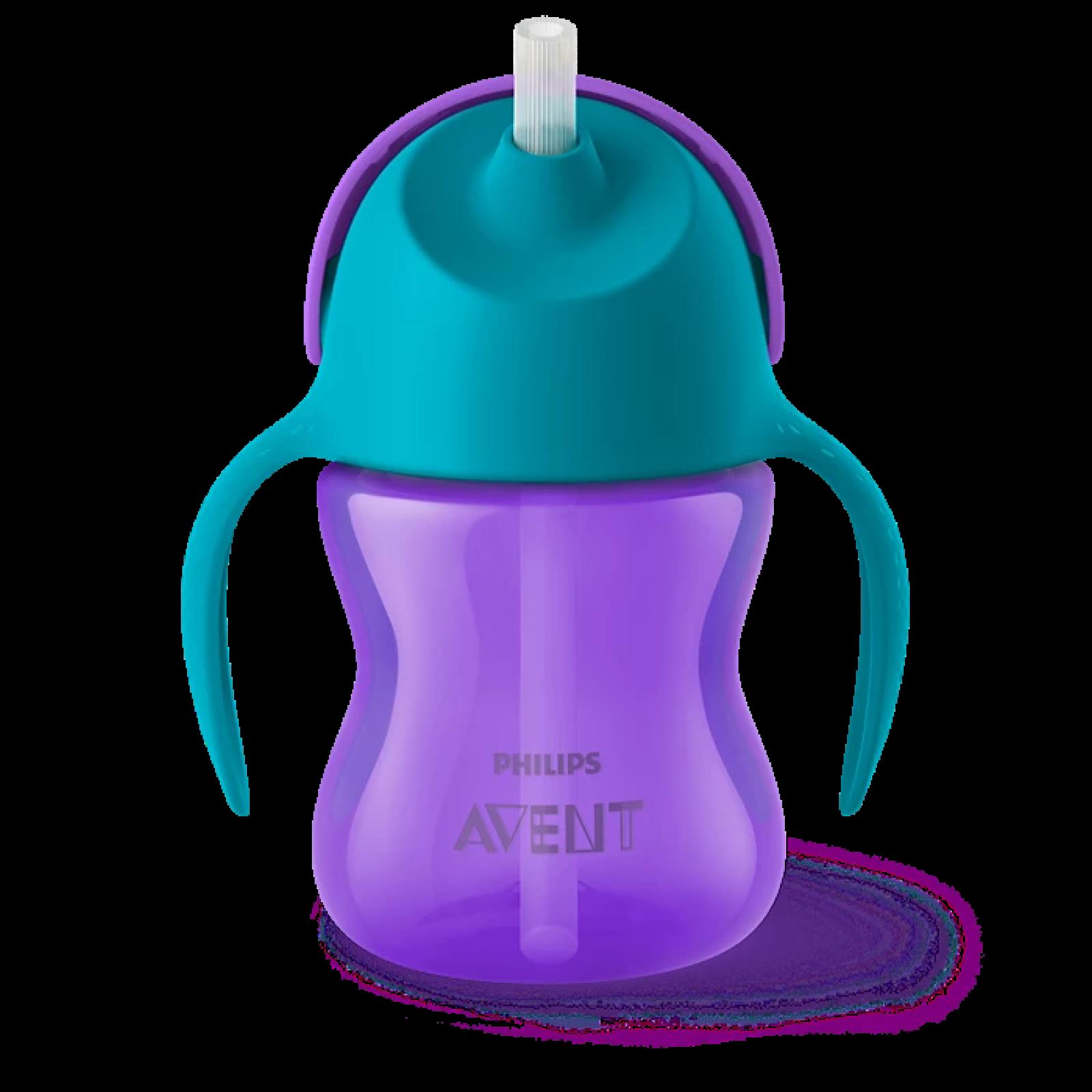 Philips Avent Straw Cup 200ml /7oz 9m+ - Girls SCF796/02