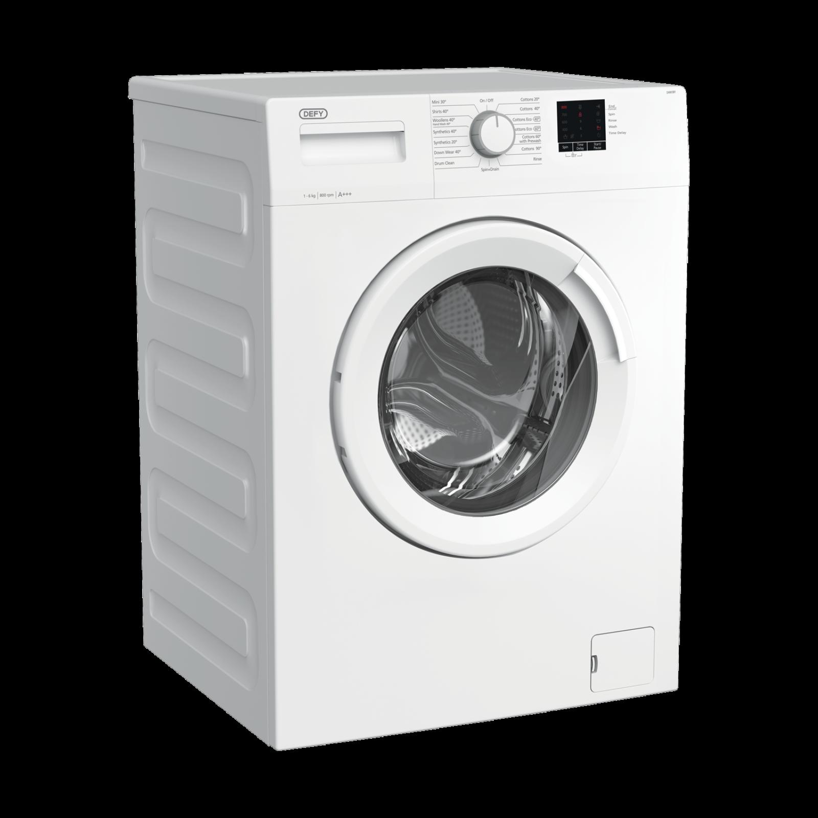 DEFY 6kg Hygiene+ Front Loader White DAW381