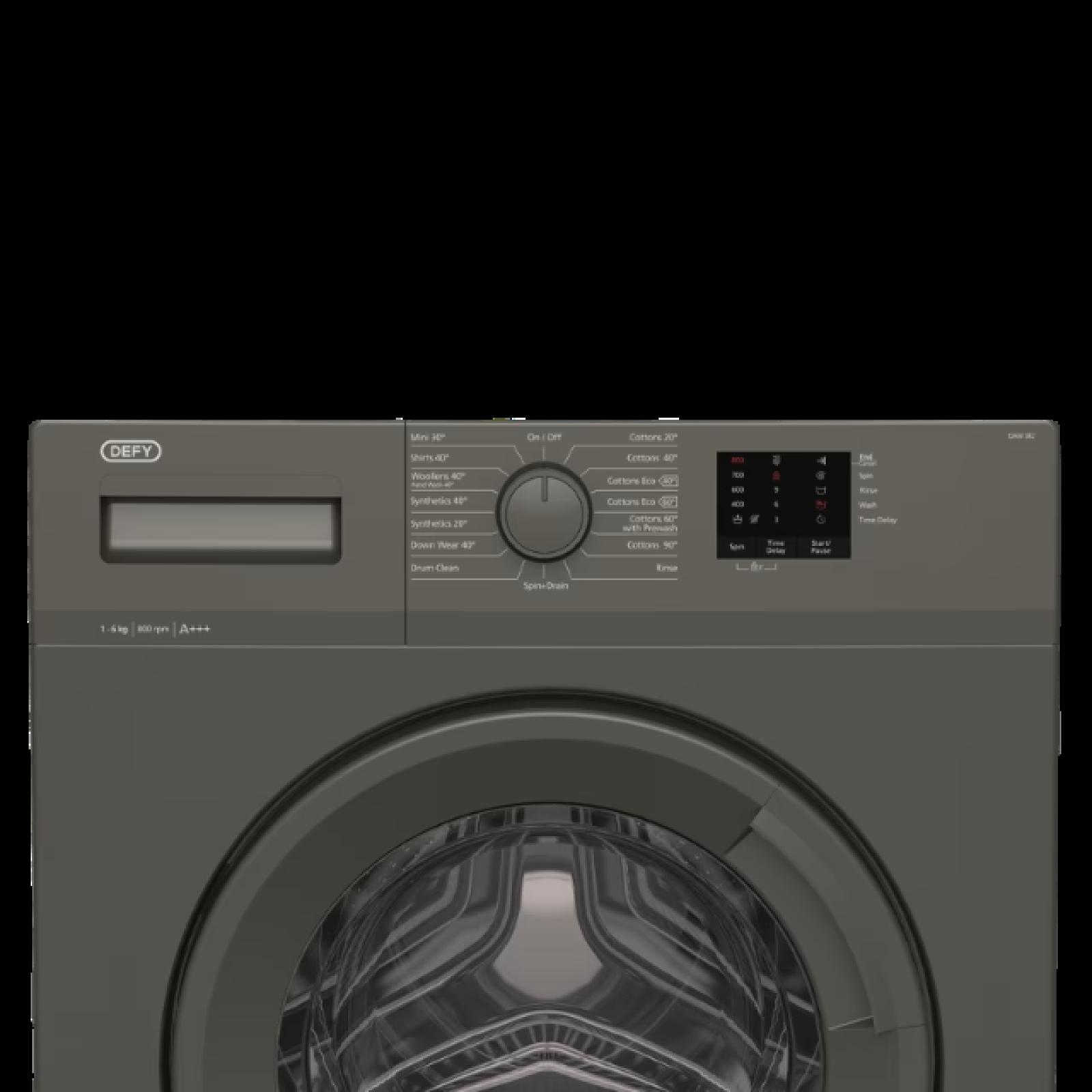 Defy 6kg Front Loader Manhattan Grey DAW382