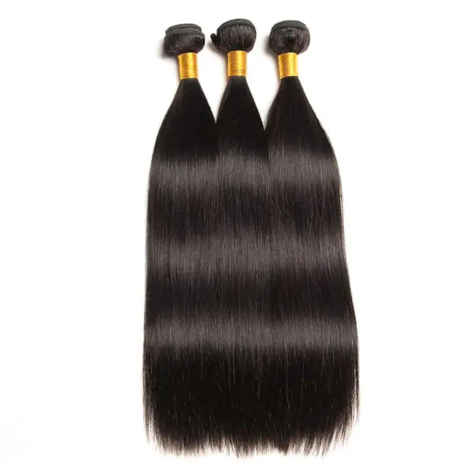 Peruvian Straight Hair Bundles Top Quality