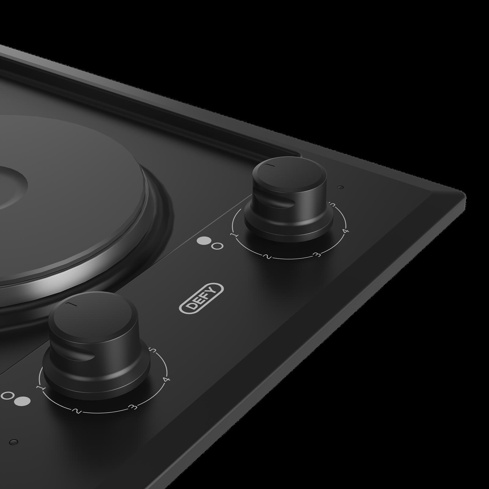 Defy DHD 400 Domino Solid Hob with Control Panel - Black