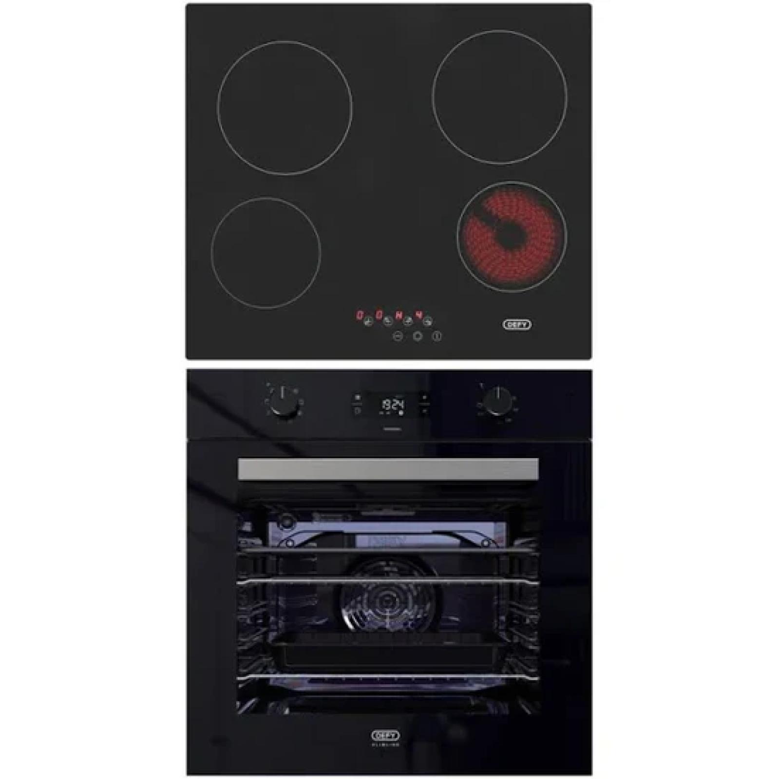 Defy Oven And Hob Set Black DCB896E DefySKU: DCB896