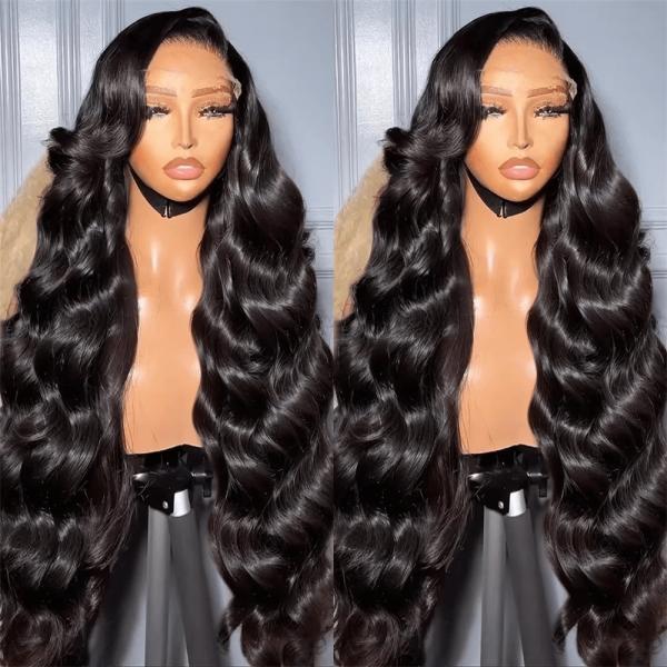 Peruvian 30-Inch Body Wave Wig with Ear-to-Ear Closure