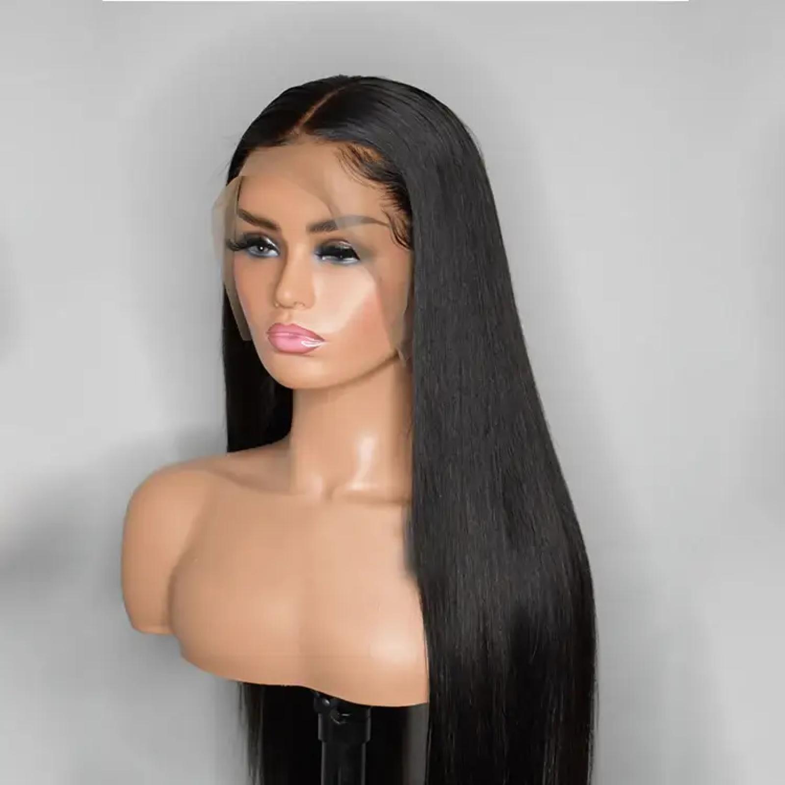 Brazilian Straight Wig with 13 x 4 Closure