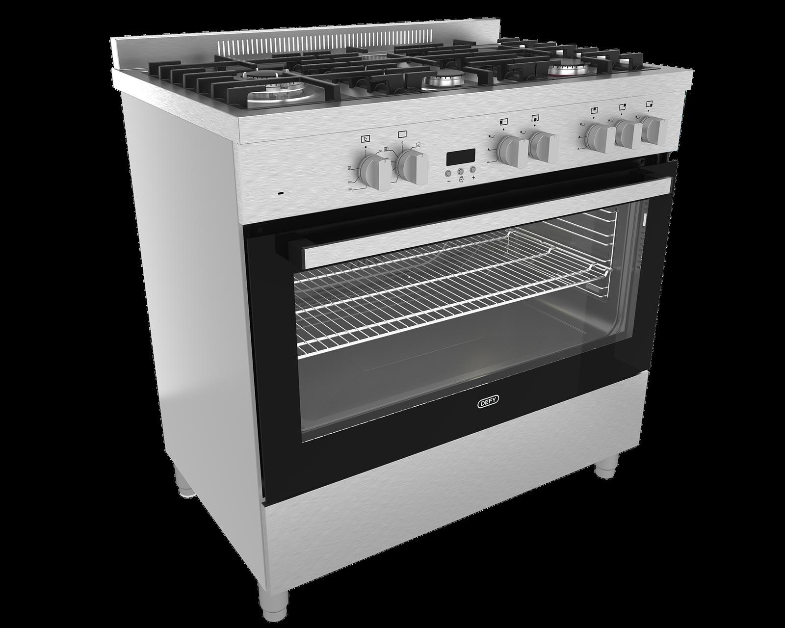 Defy 90cm New York Twin Thermo Fan + Range Cooker DGS906