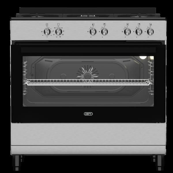Defy 90cm Multifunction Gas Electric Range Cooker with Thermofan+ DGS902