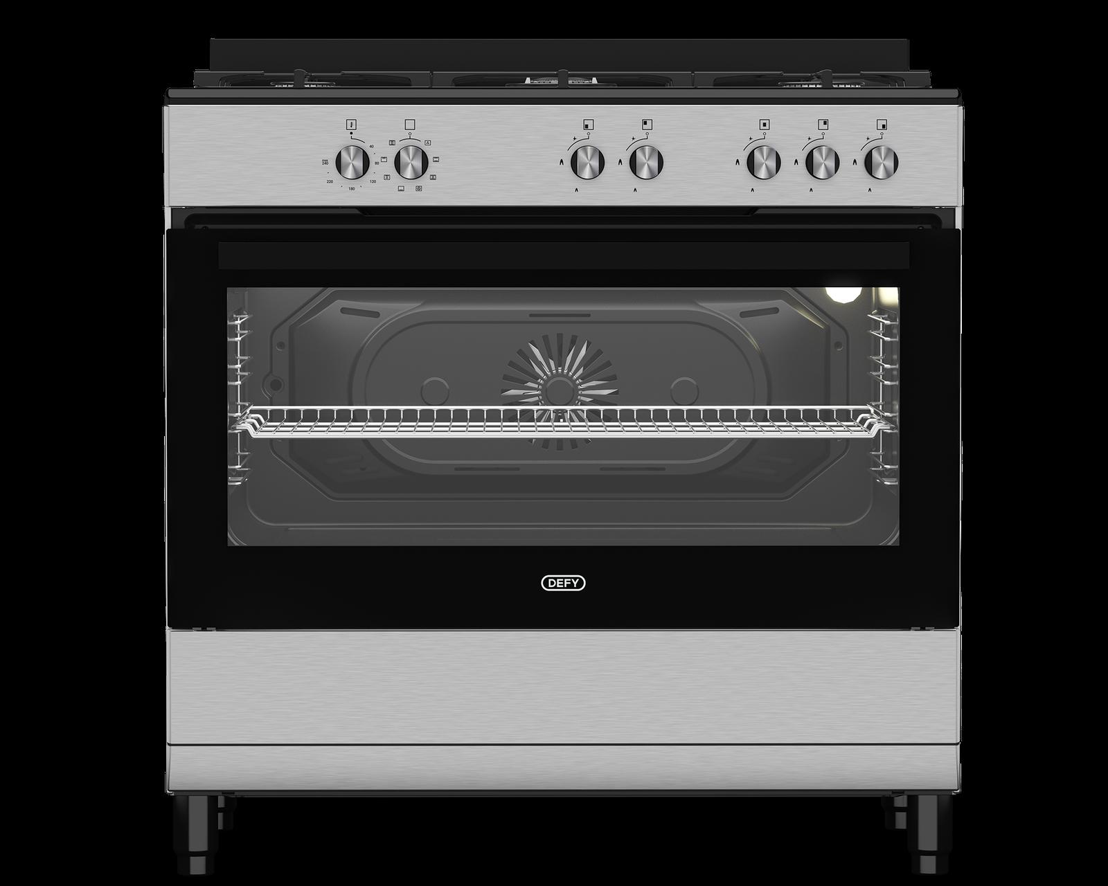 Defy 90cm Multifunction Gas Electric Range Cooker with Thermofan+ DGS902