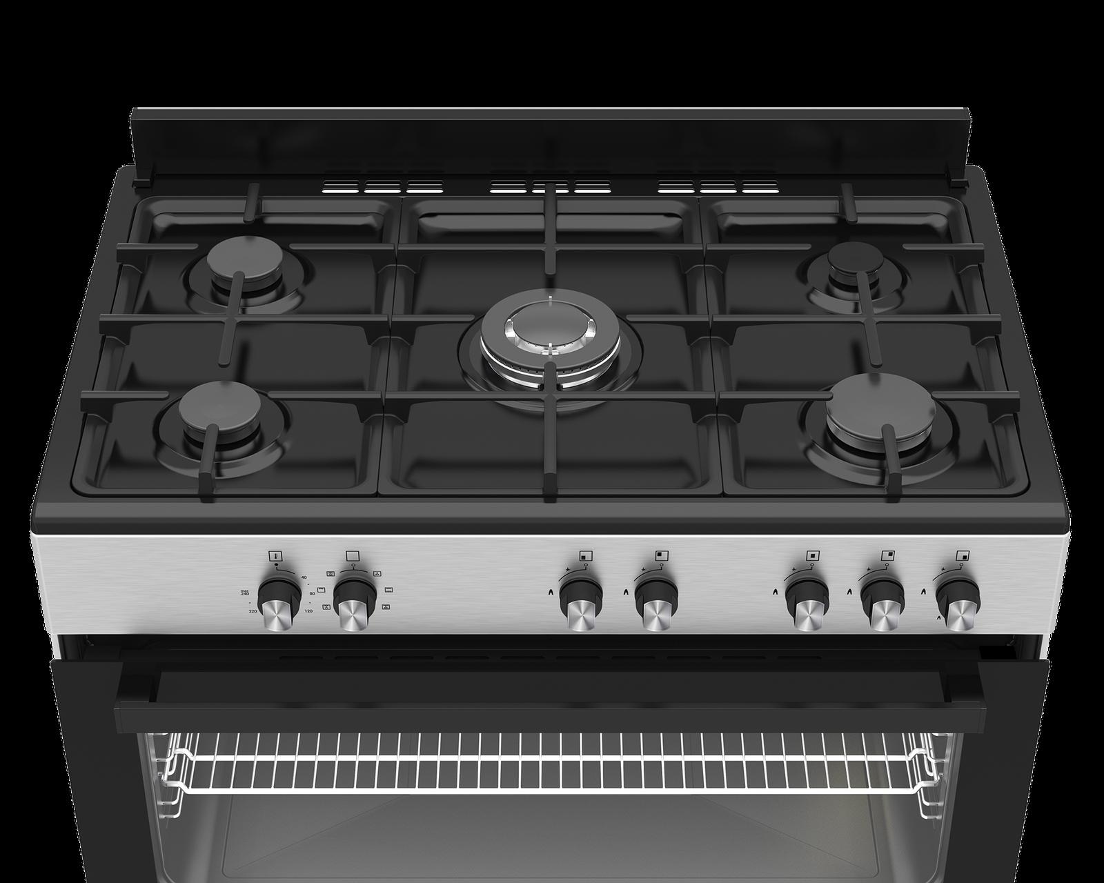 Defy 90cm Multifunction Gas Electric Range Cooker with Thermofan+ DGS902