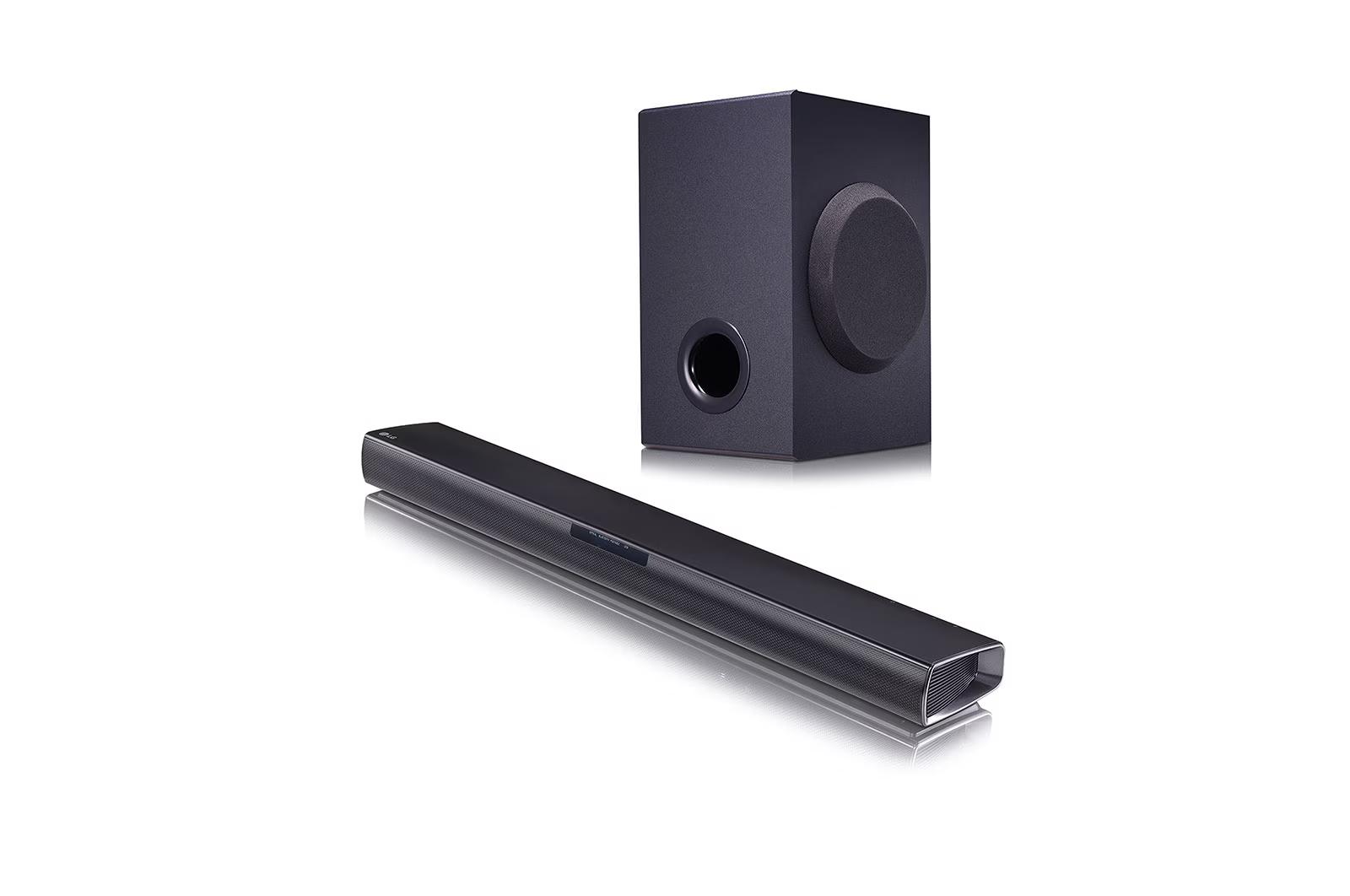 LG 2.1Ch 160W Soundbar with Wireless Subwoofer