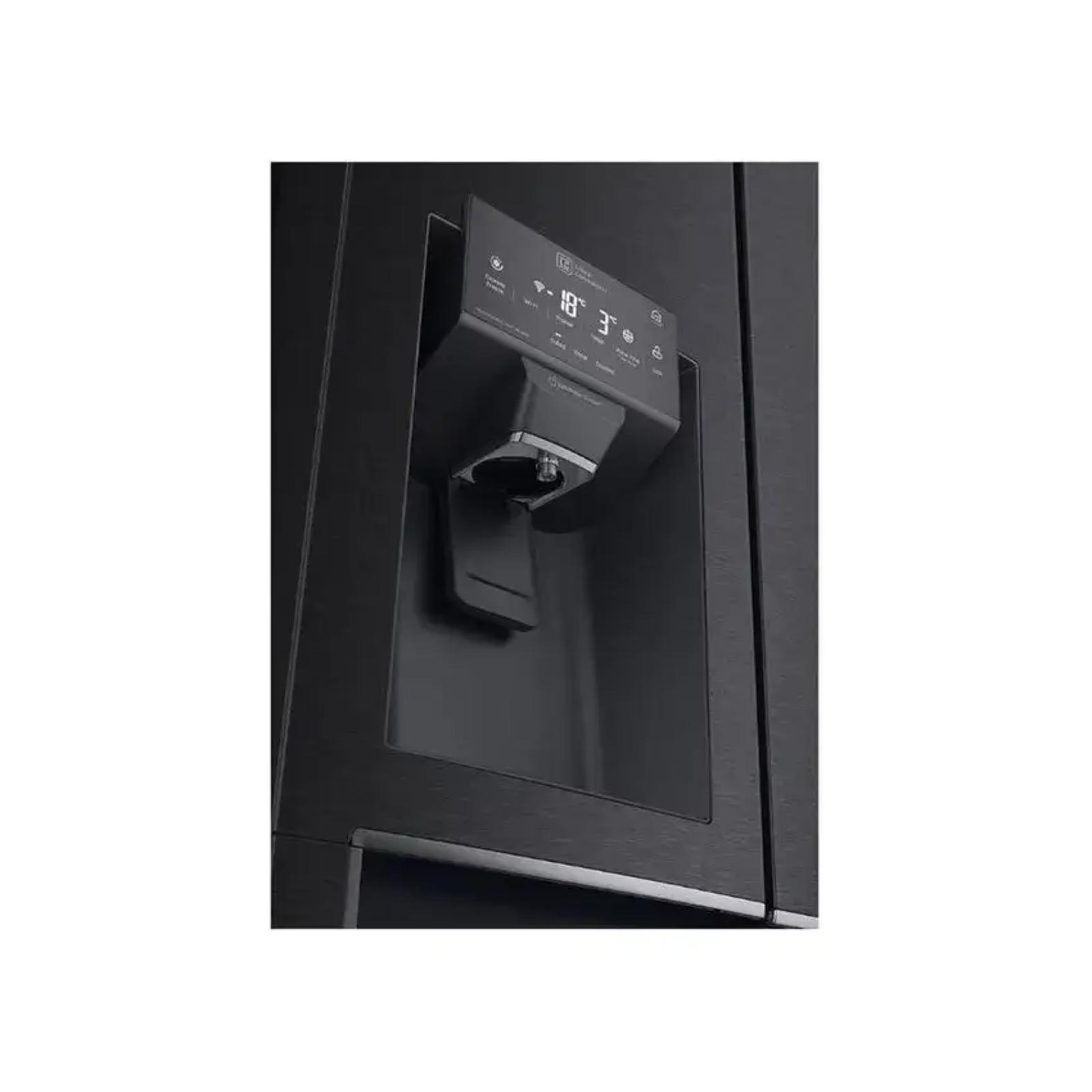 LG Smart Inverter Black Door-in-door Slim French Door Fridge GC-L22FTQUB