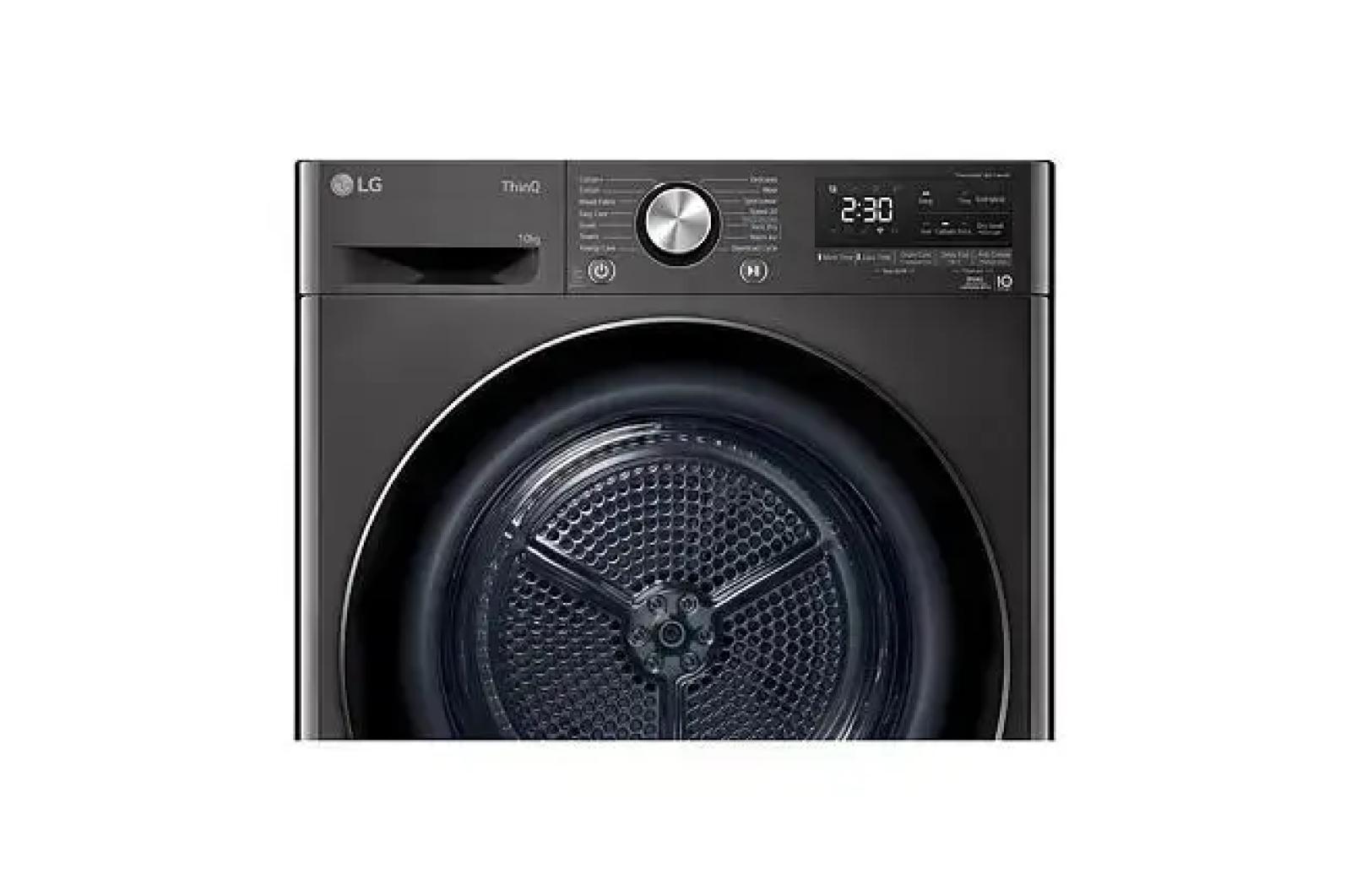 LG RH10V9ZV2W 10kg A+++ Black Dual Inverter Heat Pump Tumble Dryer