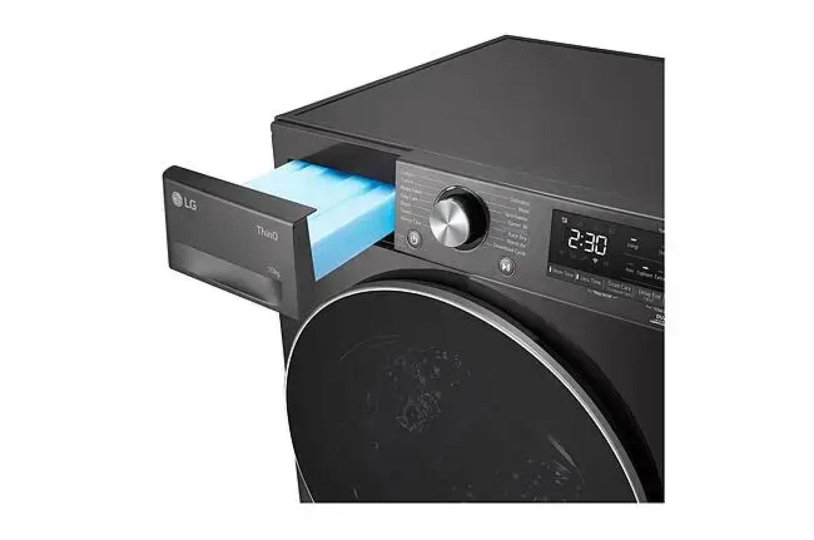 LG RH10V9ZV2W 10kg A+++ Black Dual Inverter Heat Pump Tumble Dryer