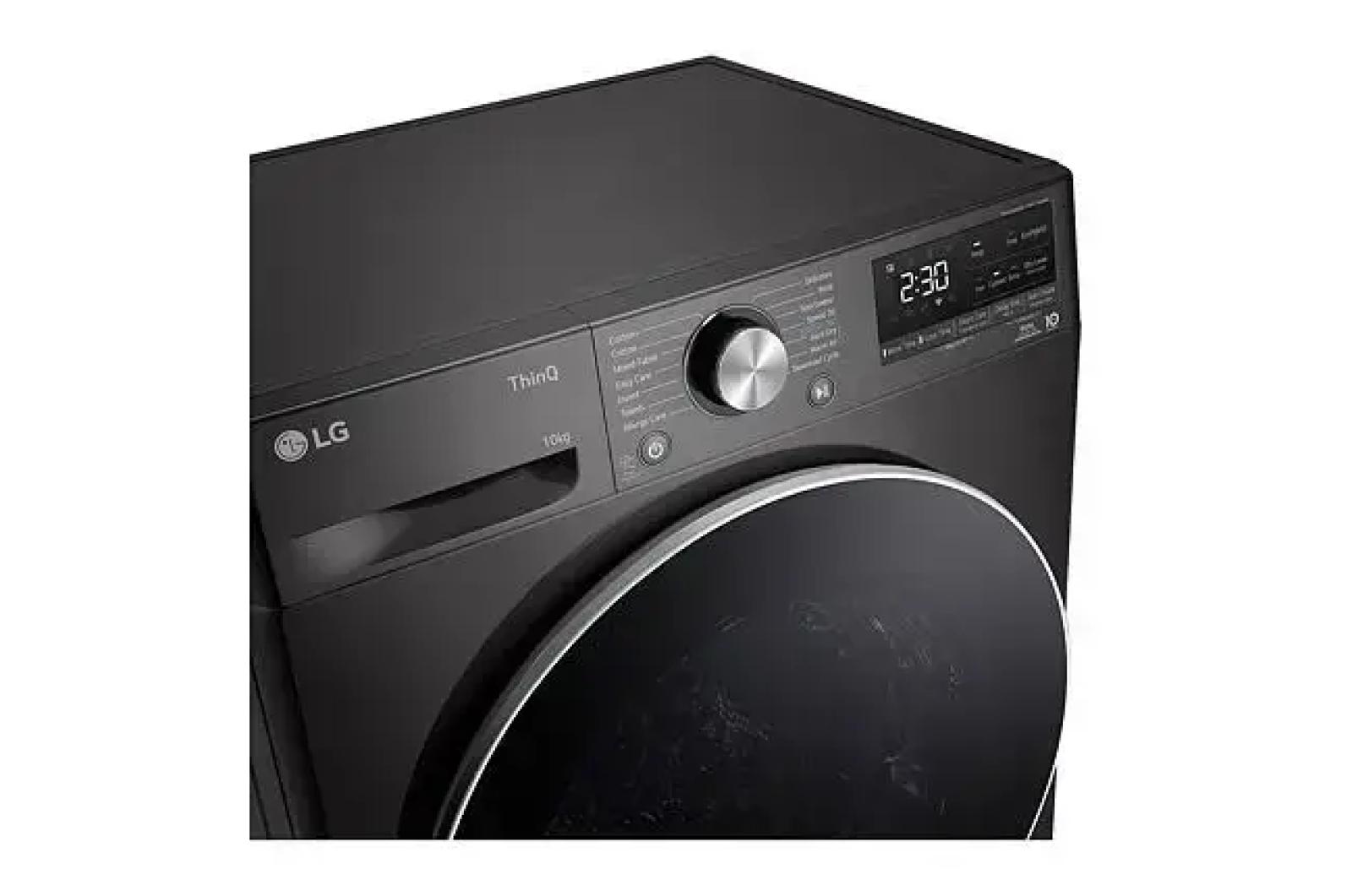 LG RH10V9ZV2W 10kg A+++ Black Dual Inverter Heat Pump Tumble Dryer