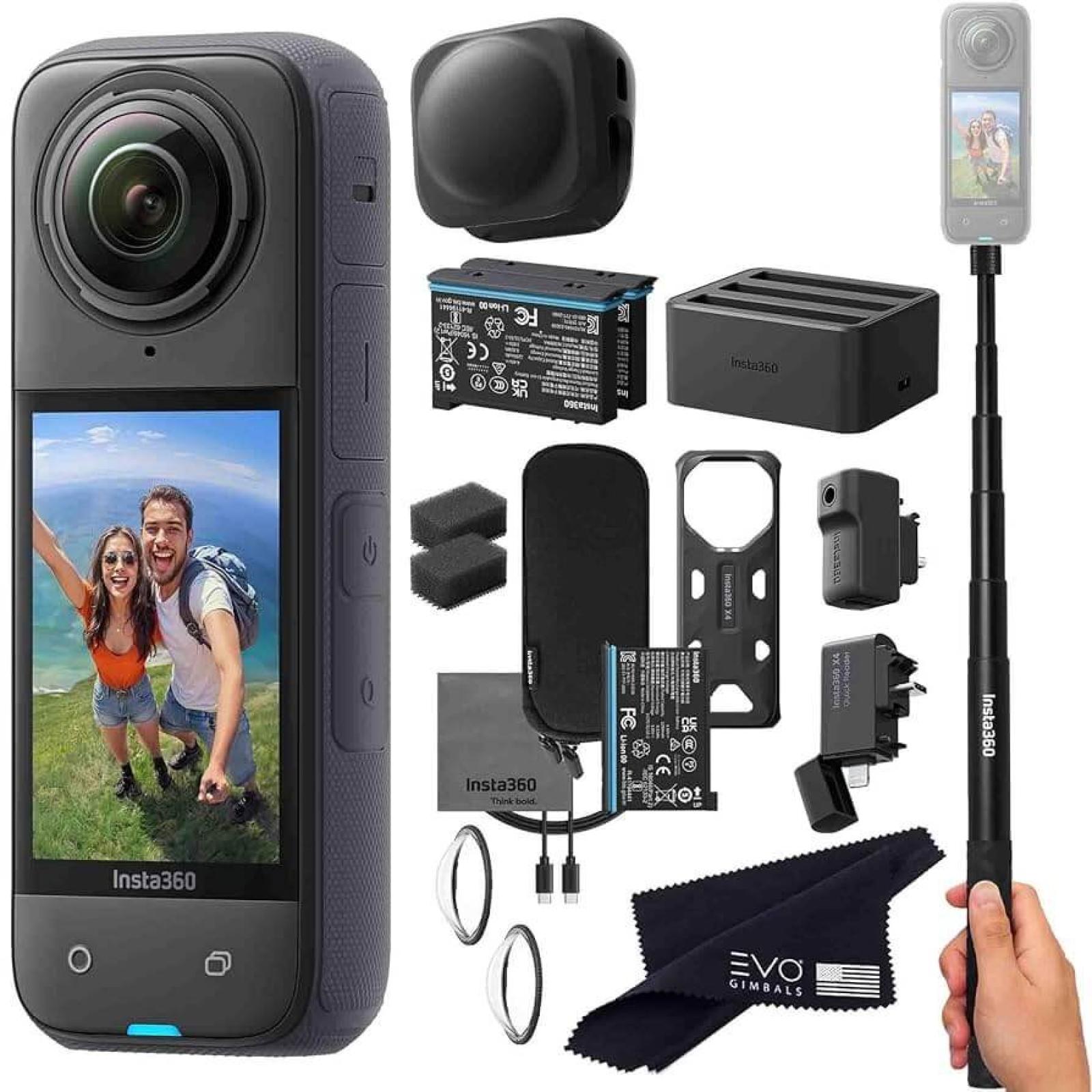 Insta360 X4 360° 8K Travel Bundle