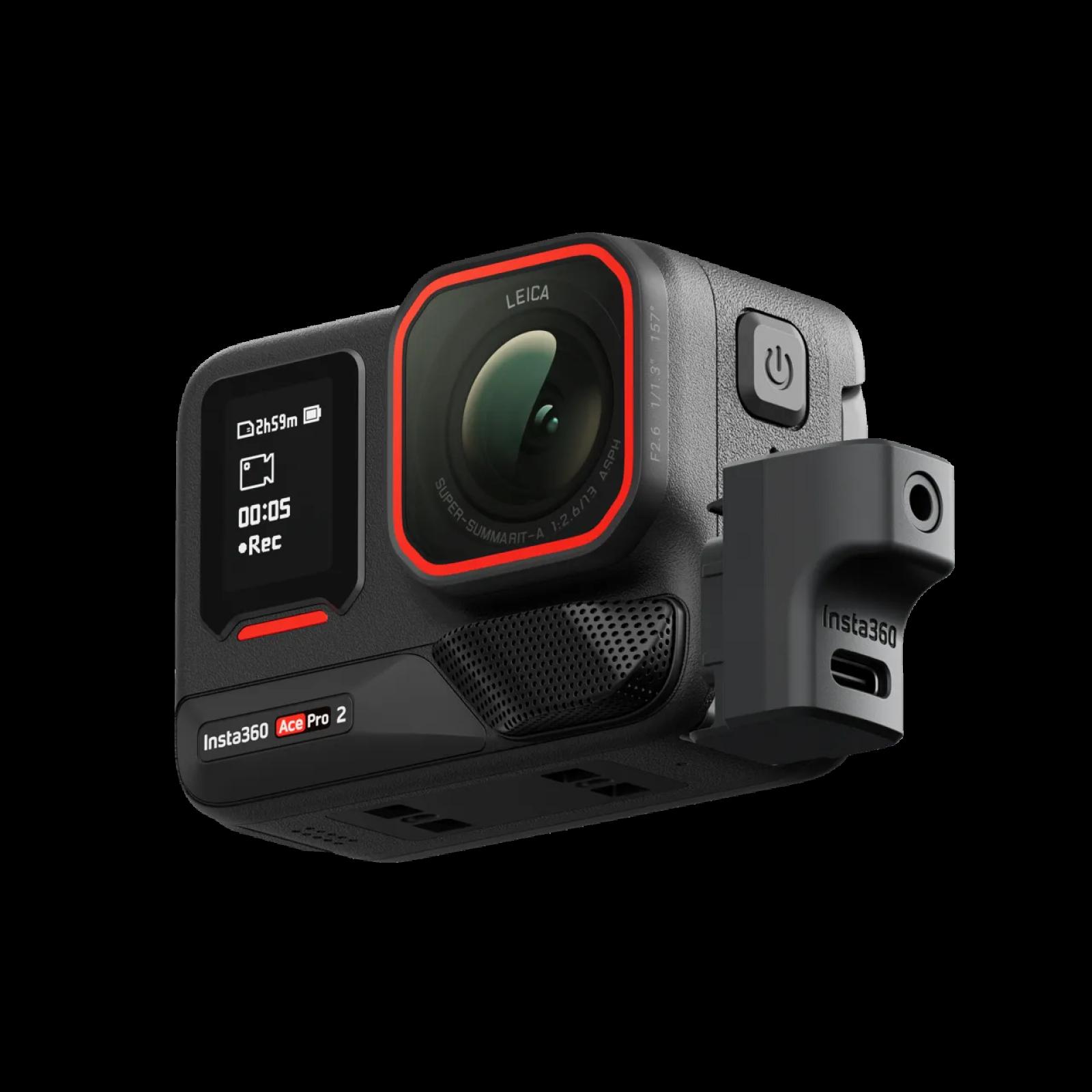 Insta360 Mic Adapter 2 in 1 Type-C &amp; 3.5mm External Audio for Ace Series