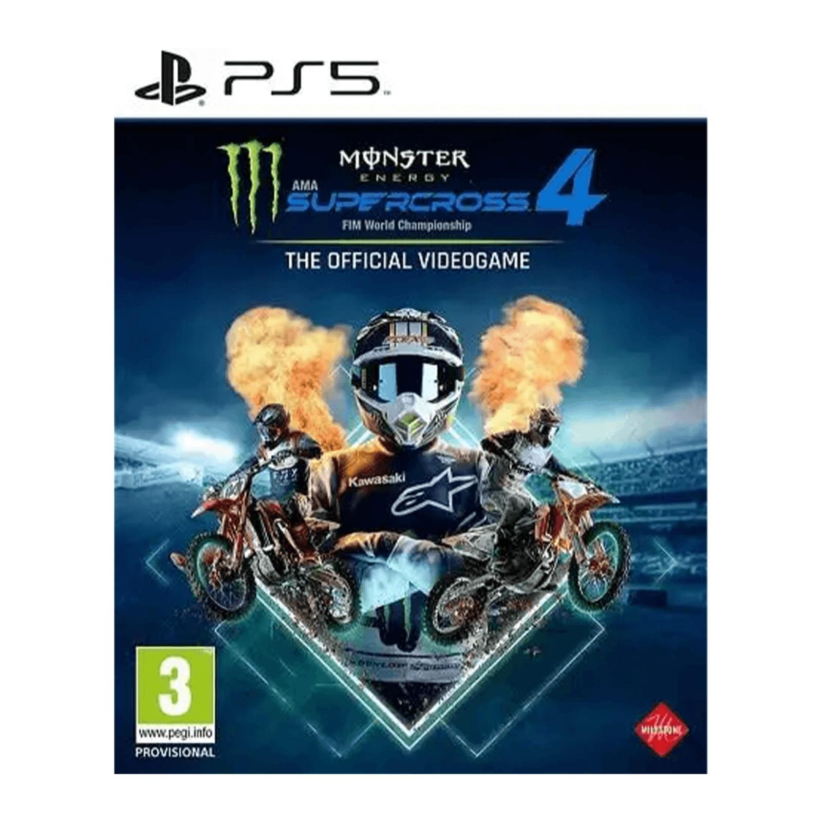 Monster Energy Supercross 4 (PS5)
