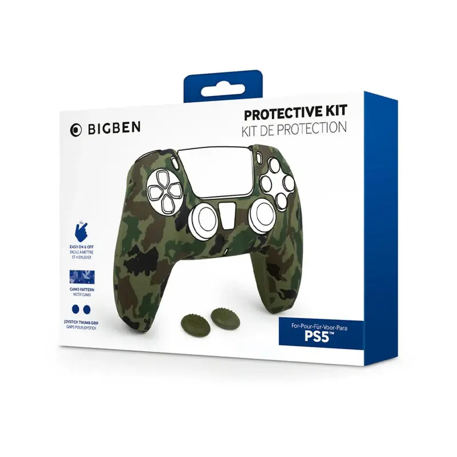 NAC DS5 Silicon Skin Green Camo (PS5)