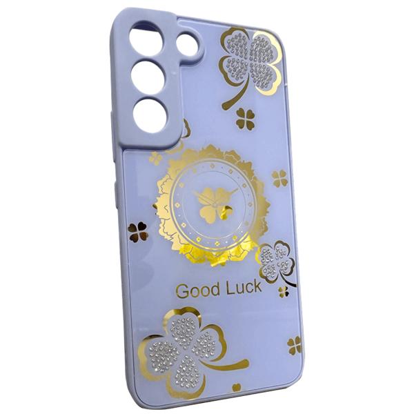 Samsung S22 Purple Good Luck Case – Ultra-Thin & Protective