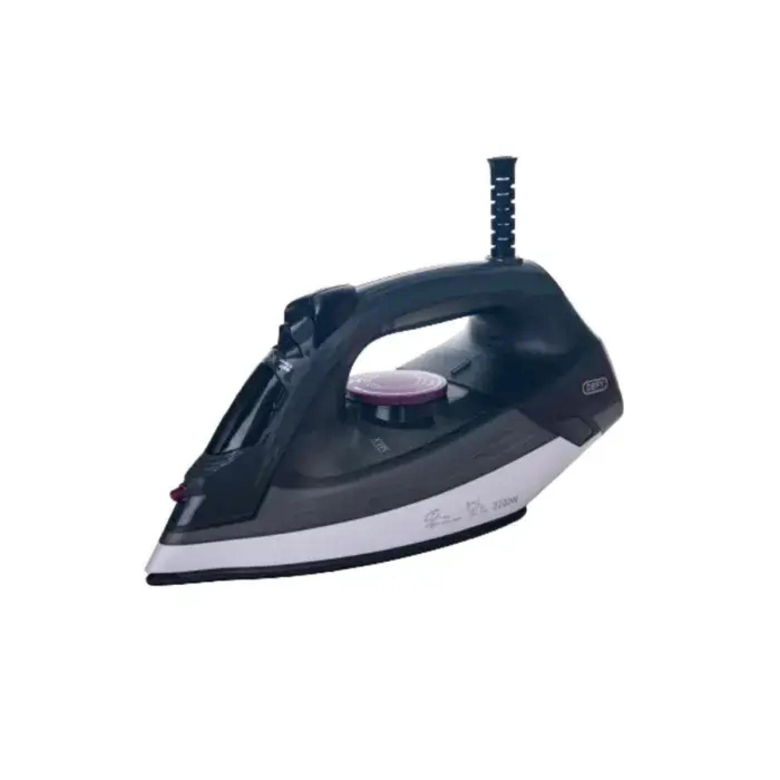 Defy 2200w Ceramic Non-Stick Steam Iron Black/Grey SI2322CX