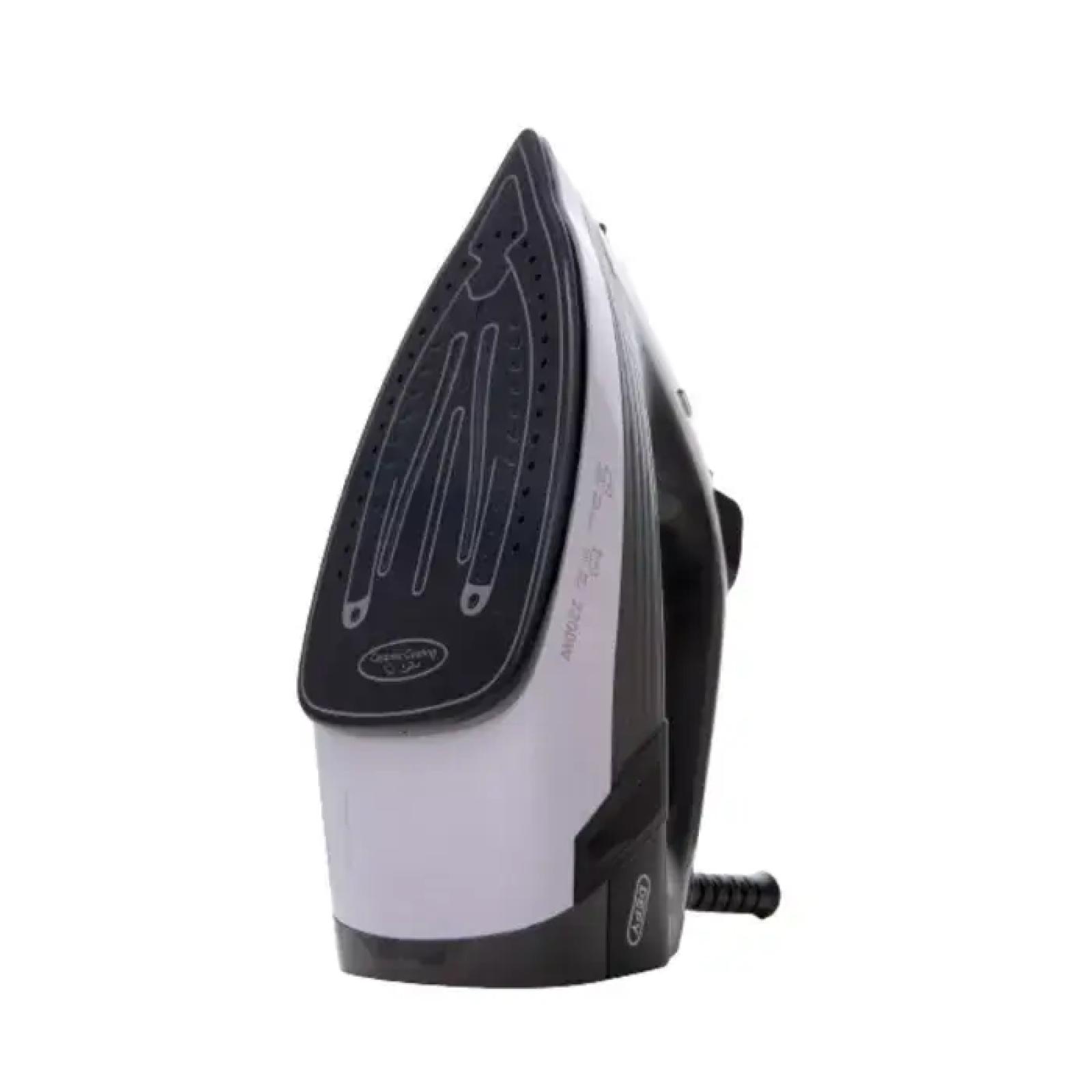 Defy 2200w Ceramic Non-Stick Steam Iron Black/Grey SI2322CX