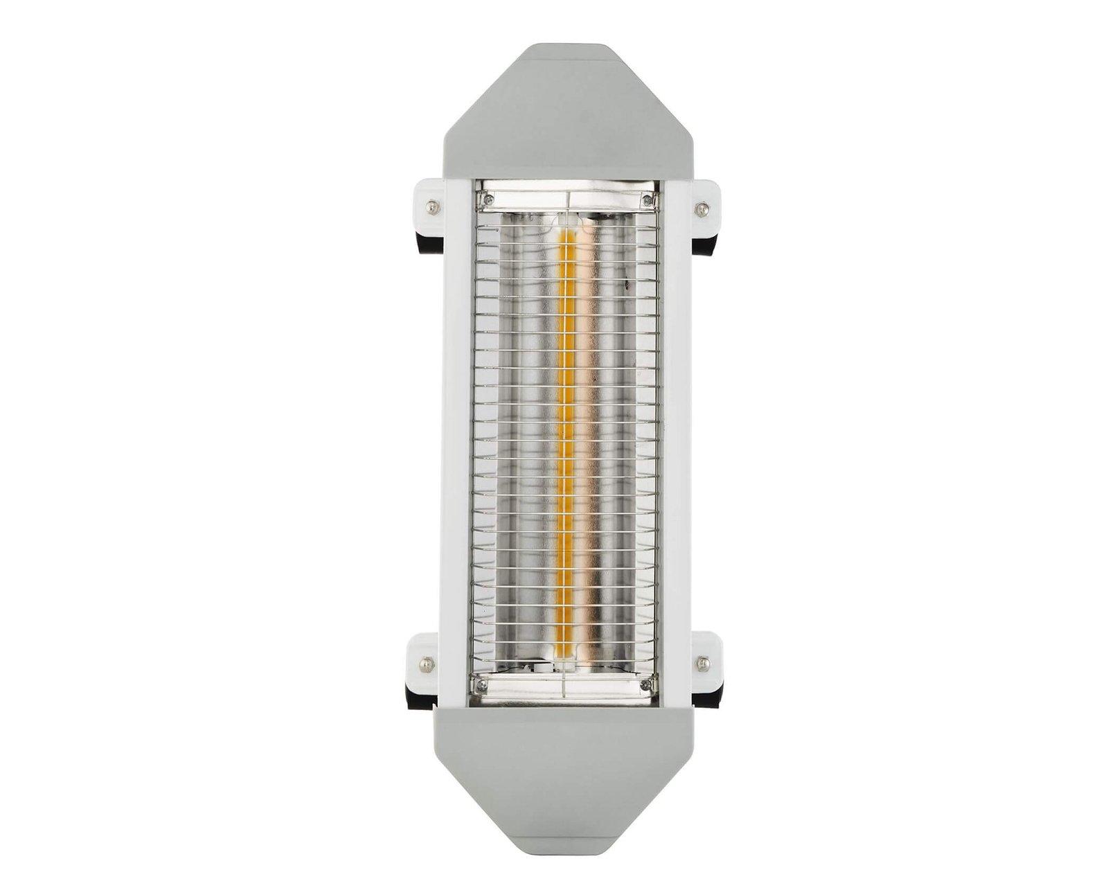 Mellerware Heater Quartz Powder Coat White 5 Bar 2000W "Flare"