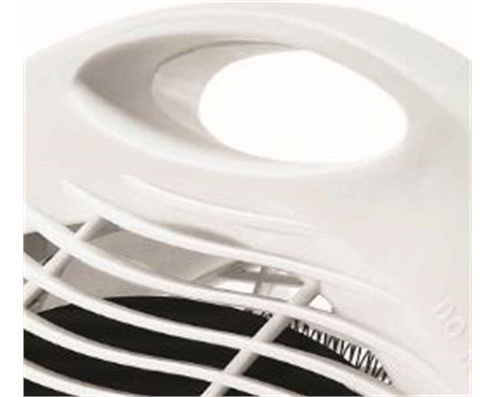 Mellerware Heater Floor Fan Plastic White 2Heat Settings 2000W "Swiss"