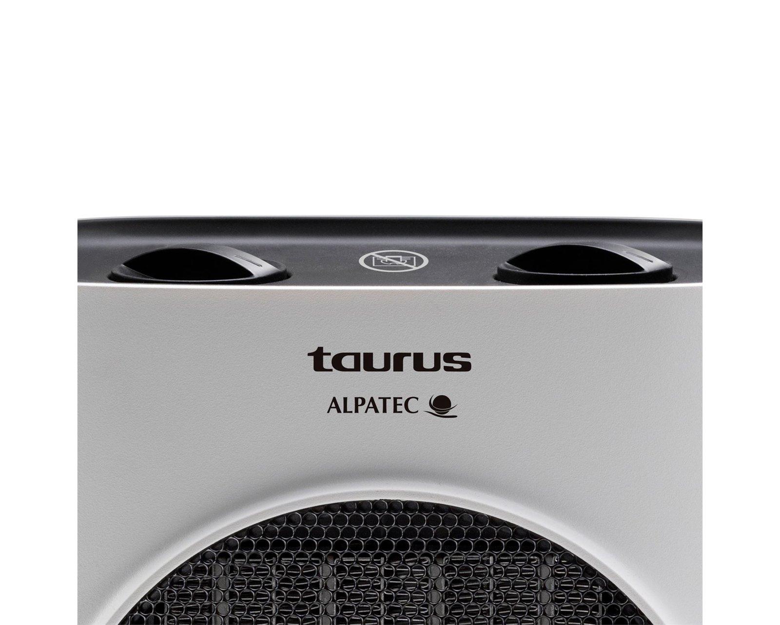 Taurus Heater Floor White 2Heat Settings 1500W Tropicano 7Cr
