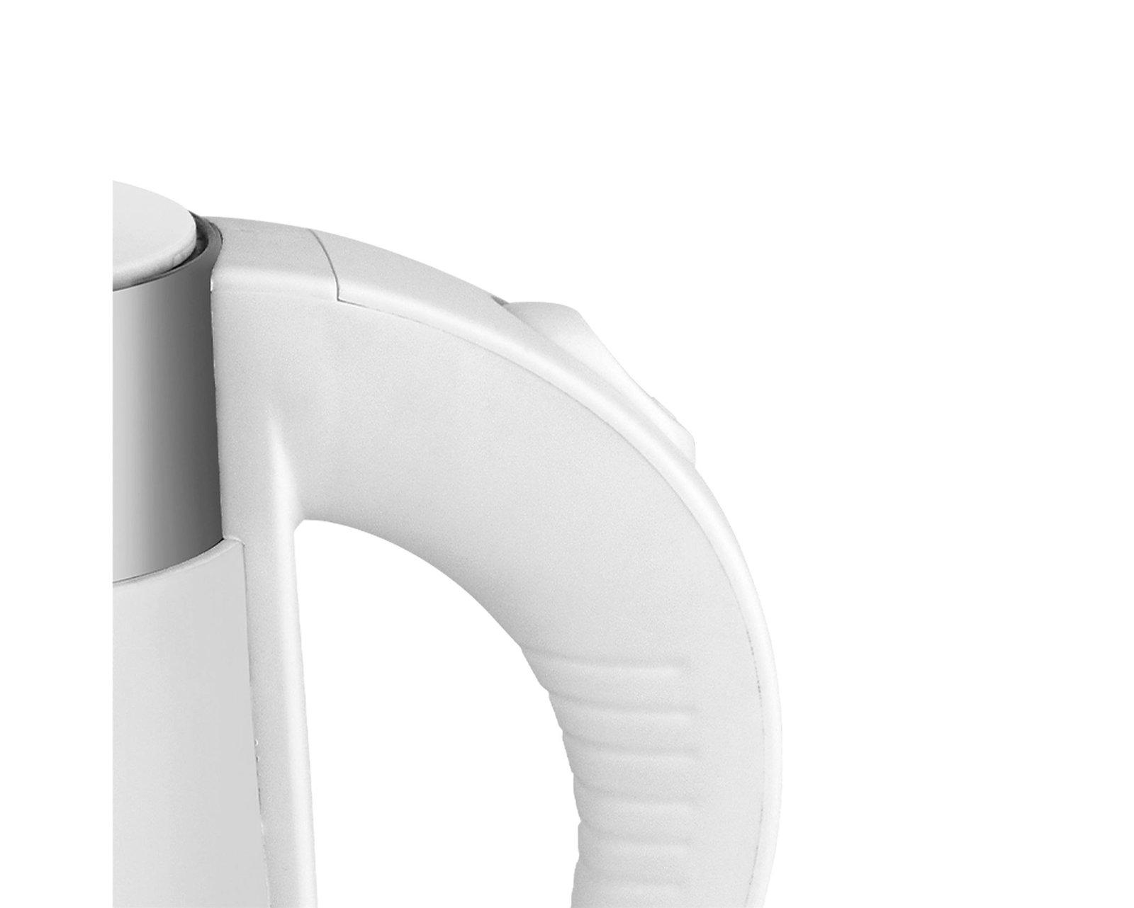 Mellerware Kettle Double Wall Cordless Stainless Steel White 0.8L 800W