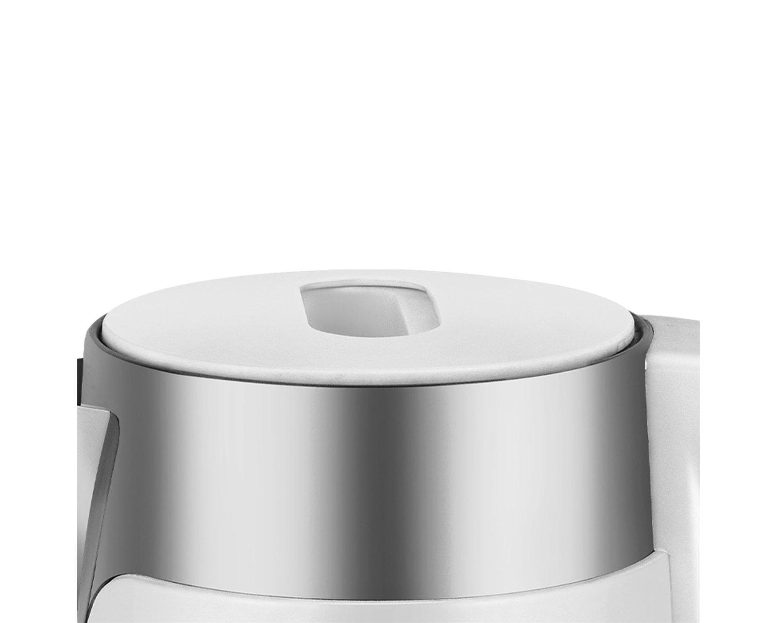 Mellerware Kettle Double Wall Cordless Stainless Steel White 0.8L 800W