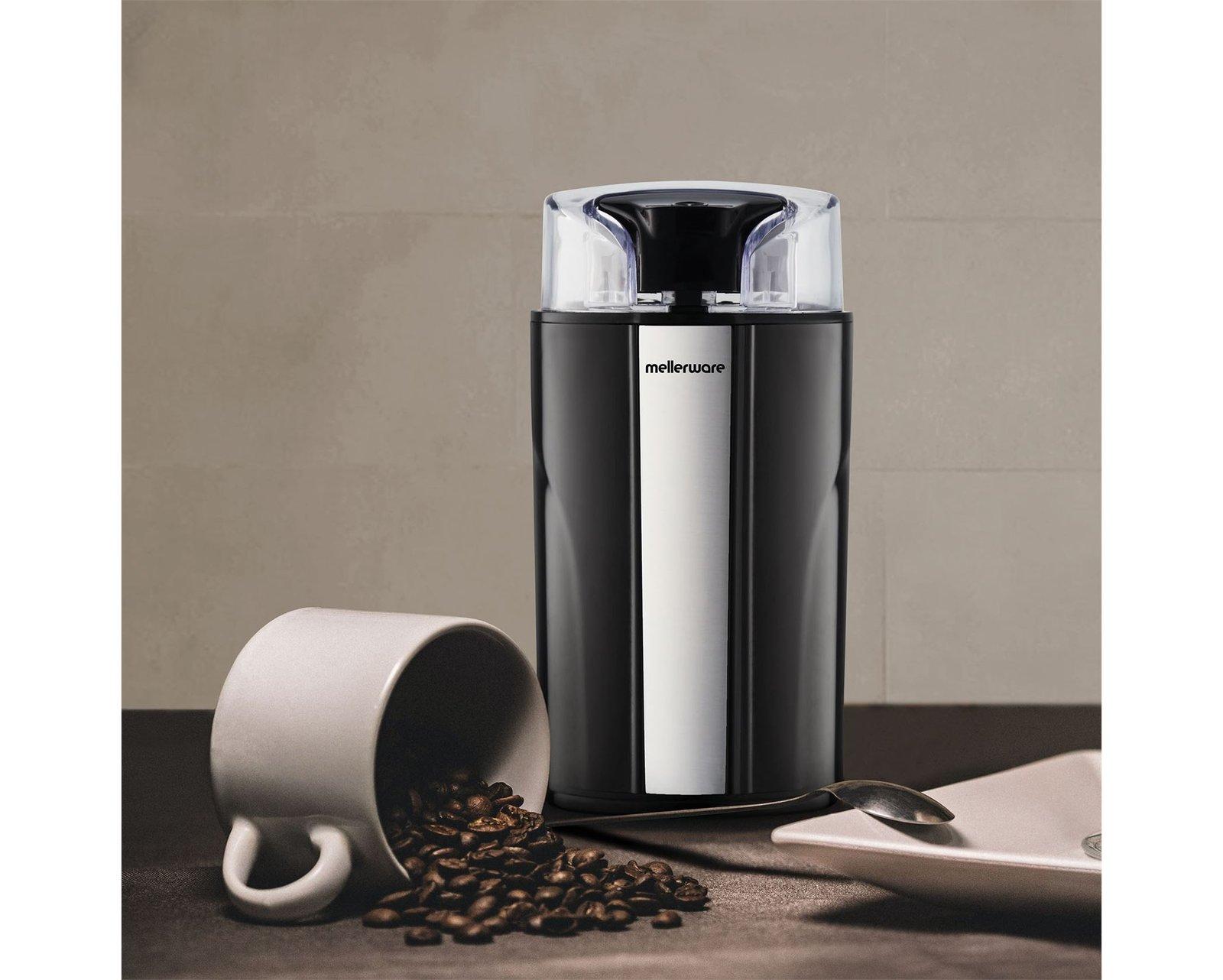Mellerware Coffee Grinder Plastic Black 70gr 150W "Aromatic"