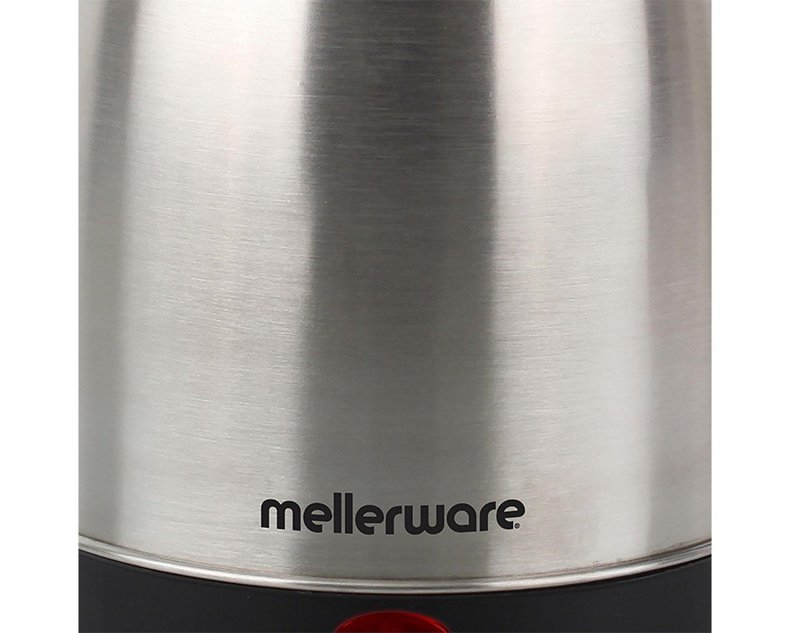 Mellerware Kettle 360 Degree Cordless Stainless Steel Brushed 1.8L 1500W