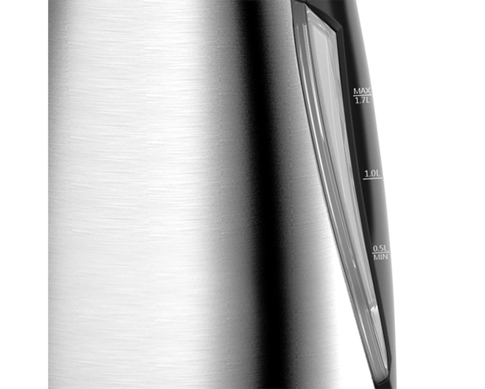Taurus Kettle 360 Degree Cordless Stainless Steel Brushed 1.7L 2200W
