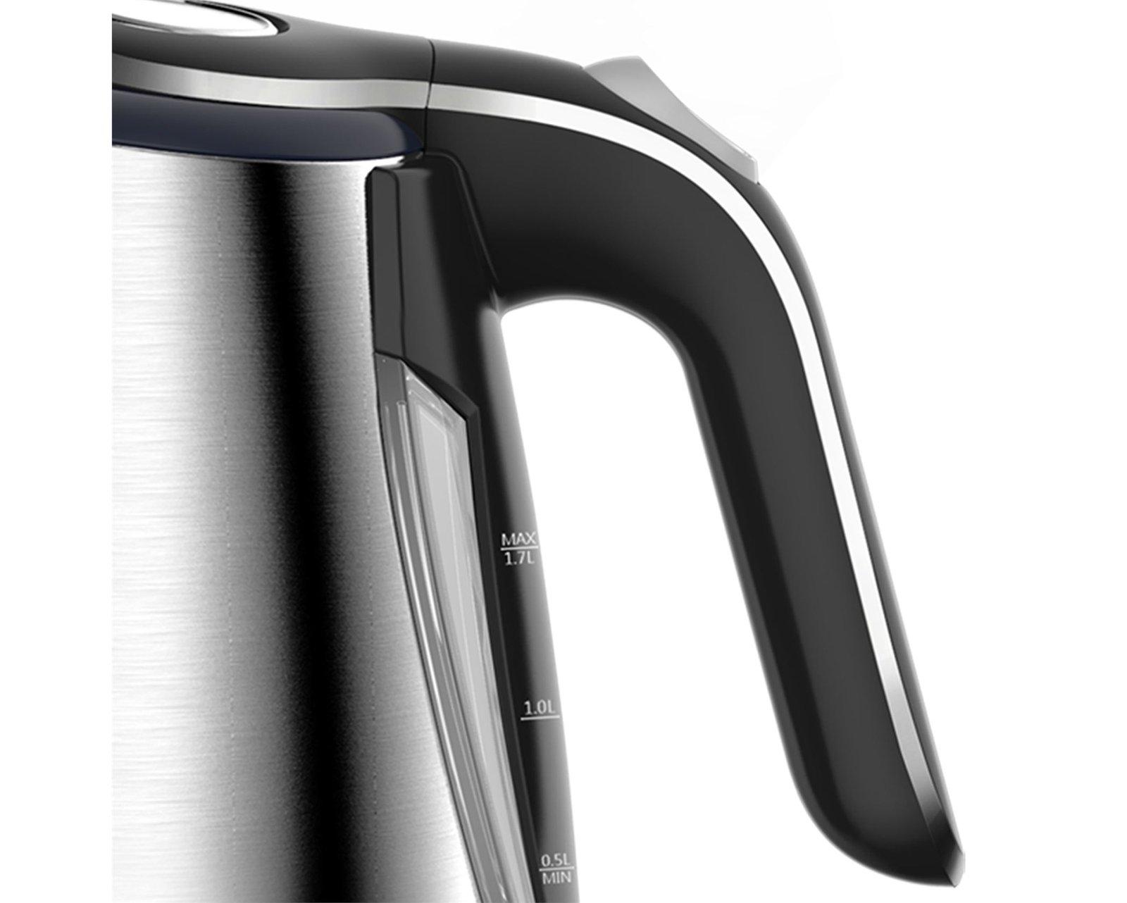 Taurus Kettle 360 Degree Cordless Stainless Steel Brushed 1.7L 2200W