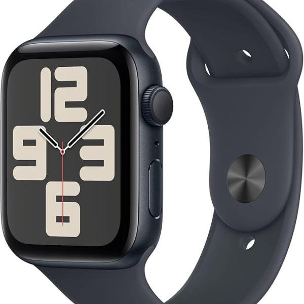 Apple Watch SE GPS 44mm Midnight Aluminium Case with Midnight Sport Band