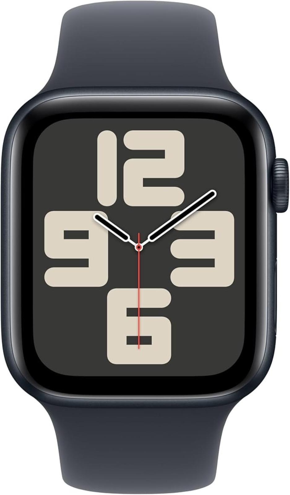 Apple Watch SE GPS 44mm Midnight Aluminium Case with Midnight Sport Band