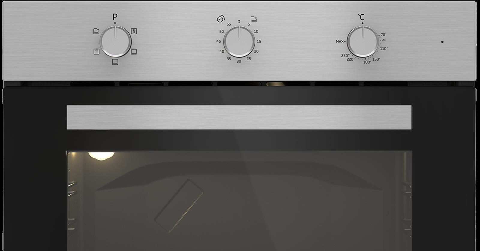 Defy 60cm Slimline Eye-Level Oven DBO484E - Stainless Steel