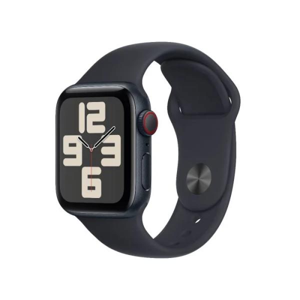 Apple Watch SE GPS + Cellular 44mm Midnight Aluminium Case with Midnight Sport Band