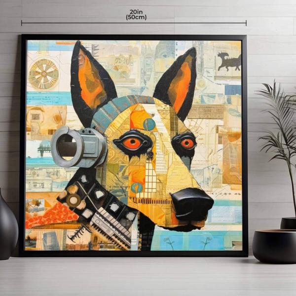 Canine Dog Canvas, Painting for Living Room