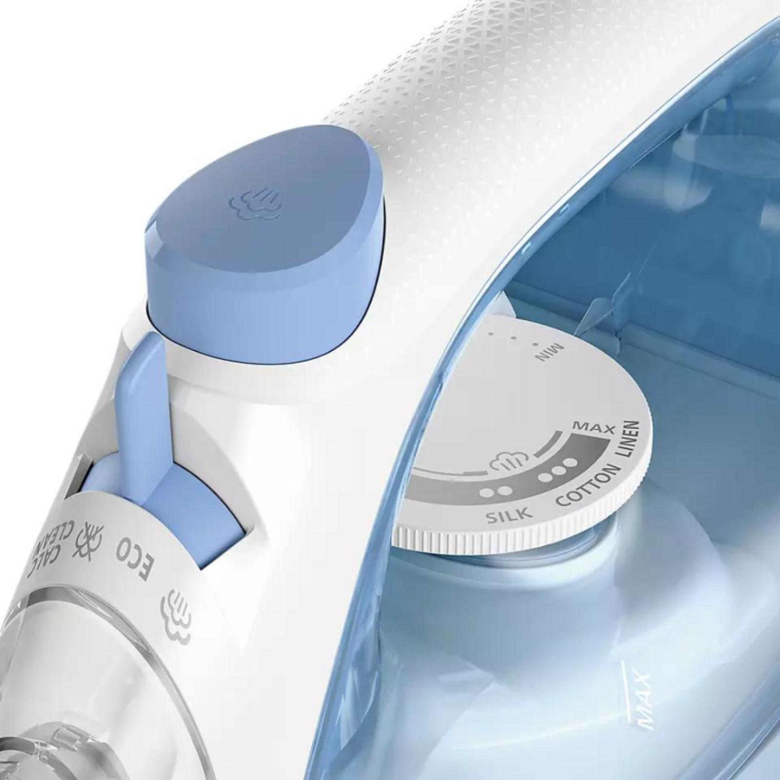Philips Steam Iron for Clothes with Non-Stick Soleplate - Blue Irons