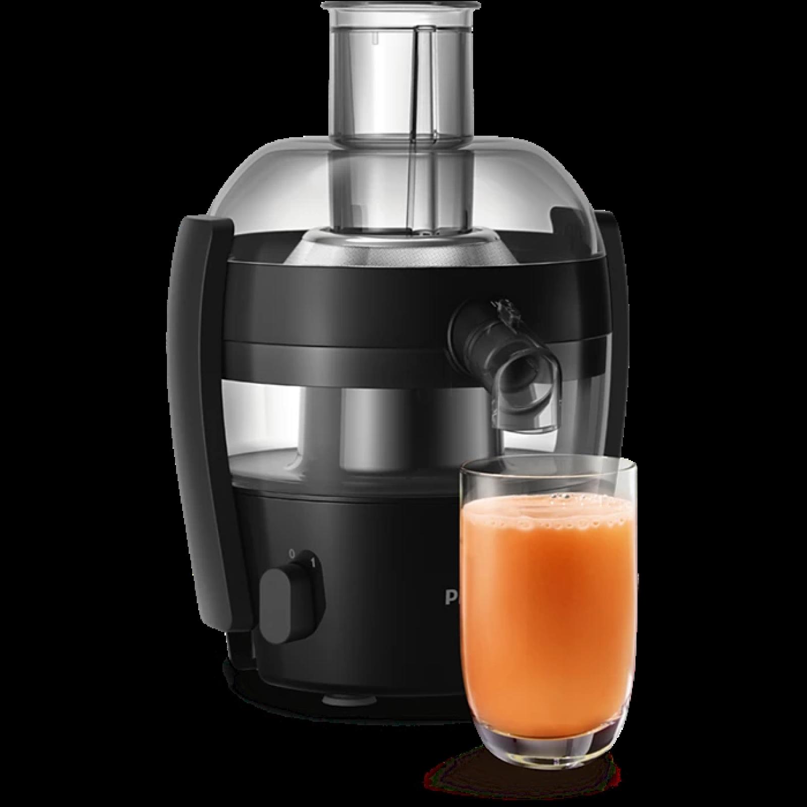 Philips 500W 1.5 Litre Quickclean Juicer, Black