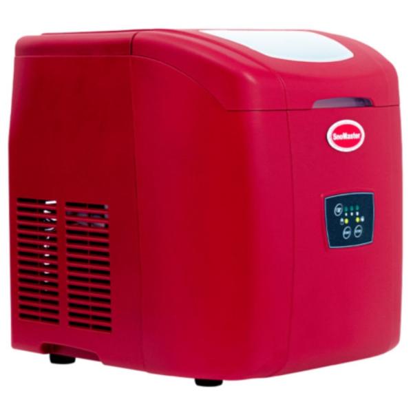 SnoMaster ZB-14 12Kg/24Hr Counter-Top Bullet Type Ice-Maker - Red