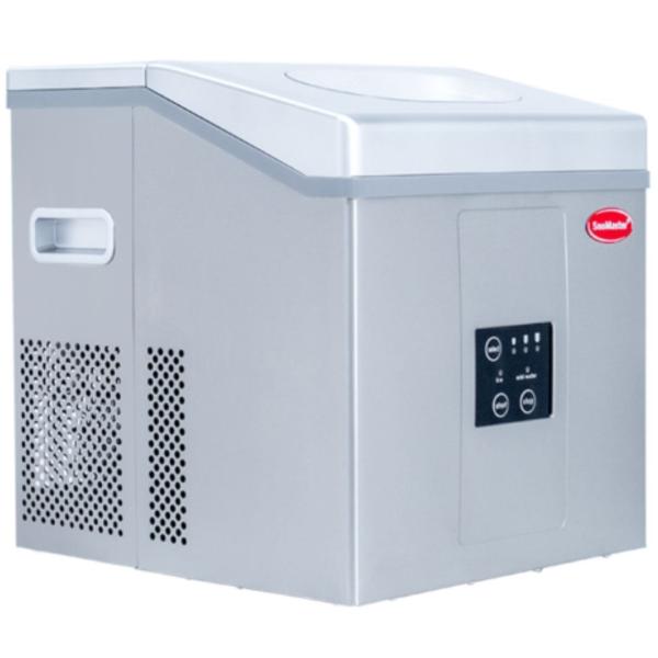 SnoMaster ZBC-15 15Kg/24Hr Counter-Top Bullet Type Ice-Maker - Stainless Steel