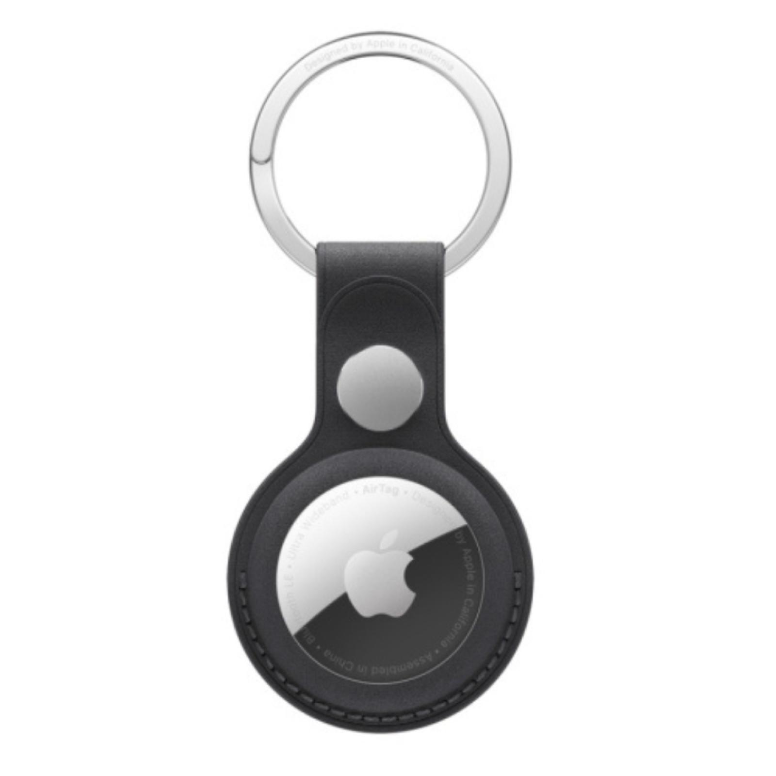 AirTag FineWoven Key Ring - Black