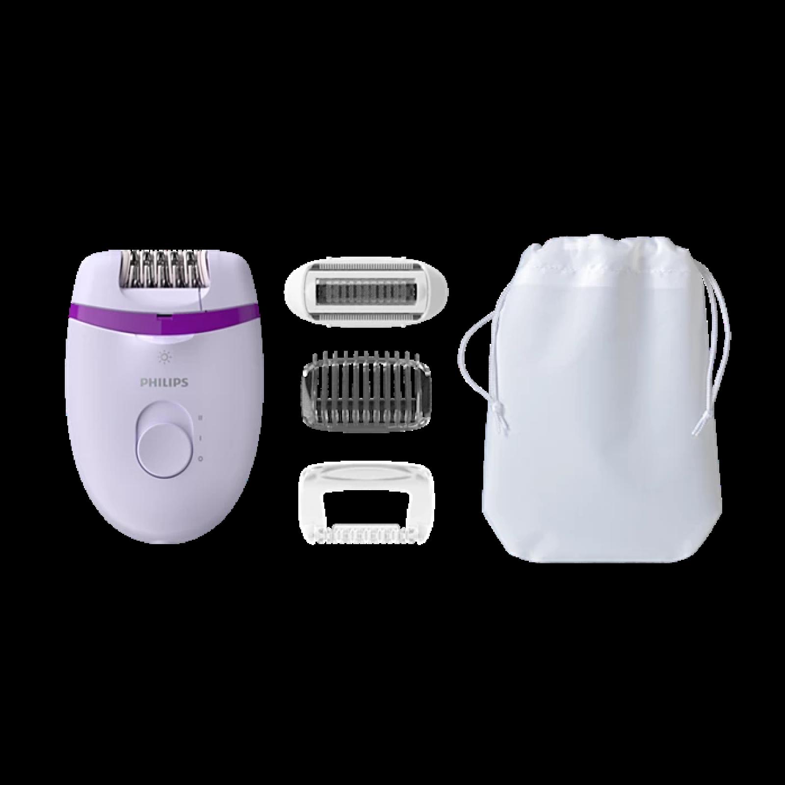 Philips Satinelle Essential Corded Compact Epilator with Opti-Light